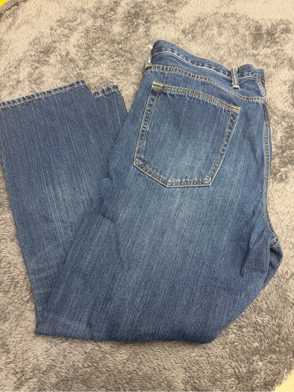 GAP Men's Straight Fit Indigo Blue Jeans